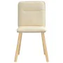 Sillas de comedor 4 unidades tela color crema von , Essstühle - Ref: Foro24-3315327, Preis: 200,61 €, Rabatt: %