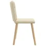 Sillas de comedor 4 unidades tela color crema von , Essstühle - Ref: Foro24-3315327, Preis: 200,61 €, Rabatt: %