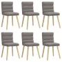 Sillas de comedor 6 unidades de tela gris taupe by , dining chairs - Ref: Foro24-3315669, Price: 323,07 €, Discount: %