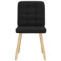 Sillas de comedor 4 unidades tela negras de , Sillas de comedor - Ref: Foro24-3315193, Precio: 202,99 €, Descuento: %