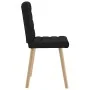 Sillas de comedor 4 unidades tela negras de , Sillas de comedor - Ref: Foro24-3315193, Precio: 202,99 €, Descuento: %