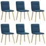 Sillas de comedor 6 unidades tela azul von , Essstühle - Ref: Foro24-3315598, Preis: 298,85 €, Rabatt: %