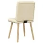 Sillas de comedor 4 unidades tela color crema von , Essstühle - Ref: Foro24-3315198, Preis: 202,28 €, Rabatt: %