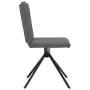 Sillas de comedor giratorias 4 unidades tela gris oscuro de , Sillas de comedor - Ref: Foro24-3315333, Precio: 201,40 €, Desc...