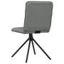 Sillas de comedor giratorias 4 unidades tela gris oscuro de , Sillas de comedor - Ref: Foro24-3315333, Precio: 201,40 €, Desc...