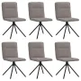 Sillas de comedor 6 unidades de tela gris taupe von , Essstühle - Ref: Foro24-3315608, Preis: 300,95 €, Rabatt: %
