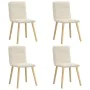 Sillas de comedor 4 unidades lino de , Sillas de comedor - Ref: Foro24-3315331, Precio: 210,00 €, Descuento: %