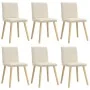 Sillas de comedor 6 unidades lino by , dining chairs - Ref: Foro24-3315636, Price: 333,17 €, Discount: %