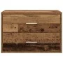 Armario con 2 cajones madera vieja 60x31x40cm madera ingeniería de , Cajoneras - Ref: Foro24-858835, Precio: 56,16 €, Descuen...