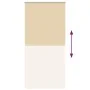 Estor Enrollable Opaco Beige 115x210 cm Tela Ancho 110,7 cm by , Blinds and blinds - Ref: Foro24-4010793, Price: 24,32 €, Dis...
