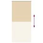 Estor Enrollable Opaco Beige 105x230 cm Tela Ancho 100,7 cm by , Blinds and blinds - Ref: Foro24-4010817, Price: 28,94 €, Dis...