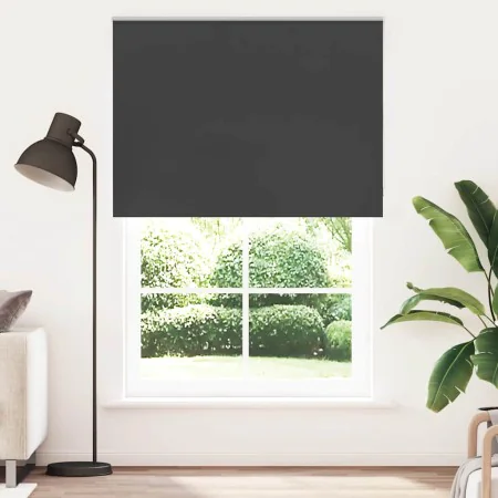 Estor Enrollable Opaco negro 155x210 cm Tela Ancho 151,6 cm by , Blinds and blinds - Ref: Foro24-4010931, Price: 40,80 €, Dis...