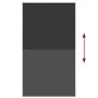 Estor Enrollable Opaco negro 135x210 cm Tela Ancho 131,6 cm by , Blinds and blinds - Ref: Foro24-4010927, Price: 32,89 €, Dis...