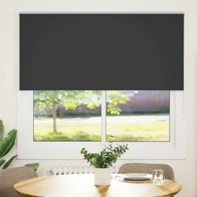 Estor Enrollable Opaco negro 150x175 cm Tela Ancho 146,6 cm by , Blinds and blinds - Ref: Foro24-4010904, Price: 40,31 €, Dis...