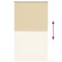 Estor Enrollable Opaco Beige 130x230 cm Tela Ancho 126,6 cm de , Persianas y estores - Ref: Foro24-4010822, Precio: 29,60 €, ...