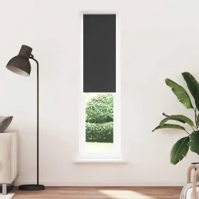 Estor Enrollable Opaco negro 60x210 cm Tela Ancho 55,7 cm by , Blinds and blinds - Ref: Foro24-4010912, Price: 22,22 €, Disco...