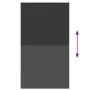 Estor Enrollable Opaco negro 125x210 cm Tela Ancho 121,6 cm by , Blinds and blinds - Ref: Foro24-4010925, Price: 31,79 €, Dis...