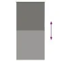 Estor Enrollable Opaco gris 80x130 cm Tela Ancho 75,7 cm by , Blinds and blinds - Ref: Foro24-4011098, Price: 16,65 €, Discou...