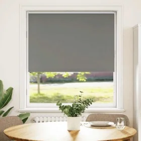Estor Enrollable Opaco gris 100x150 cm Tela Ancho 95,7 cm by , Blinds and blinds - Ref: Foro24-4011128, Price: 19,20 €, Disco...