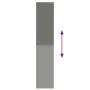 Estor Enrollable Opaco gris 40x210 cm Tela Ancho 35,7 cm by , Blinds and blinds - Ref: Foro24-4011168, Price: 16,44 €, Discou...