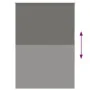 Estor Enrollable Opaco gris 110x175 cm Tela Ancho 105,7 cm by , Blinds and blinds - Ref: Foro24-4011156, Price: 24,95 €, Disc...