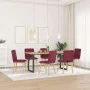 Sillas de comedor 6 unidades tela rojo tinto by , dining chairs - Ref: Foro24-3315494, Price: 297,73 €, Discount: %