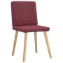 Sillas de comedor 6 unidades tela rojo tinto by , dining chairs - Ref: Foro24-3315494, Price: 297,73 €, Discount: %