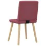 Sillas de comedor 6 unidades tela rojo tinto by , dining chairs - Ref: Foro24-3315494, Price: 297,73 €, Discount: %