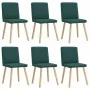 Sillas de comedor 6 unidades tela verde oscuro von , Essstühle - Ref: Foro24-3315496, Preis: 299,38 €, Rabatt: %