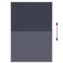 Estor Enrollable Opaco marino 105x130 cm Tela Ancho 100,7 cm by , Blinds and blinds - Ref: Foro24-4011493, Price: 21,03 €, Di...