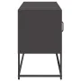 Mueble para TV de acero negro 100,5x39x60,5 cm von , TV-Möbel - Ref: Foro24-853380, Preis: 86,32 €, Rabatt: %