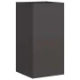 Jardinera de acero laminado en frío negro 40x40x80 cm de , Maceteros y jardineras - Ref: Foro24-860703, Precio: 100,62 €, Des...
