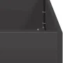 Jardinera de acero laminado en frío negro 40x40x80 cm de , Maceteros y jardineras - Ref: Foro24-860703, Precio: 100,62 €, Des...