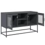 Mueble para TV de acero gris antracita 100,5x39x60,5 cm by , TV Furniture - Ref: Foro24-853382, Price: 90,90 €, Discount: %