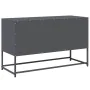 Mueble para TV de acero gris antracita 100,5x39x60,5 cm by , TV Furniture - Ref: Foro24-853382, Price: 90,90 €, Discount: %