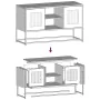 Mueble para TV de acero gris antracita 100,5x39x60,5 cm by , TV Furniture - Ref: Foro24-853382, Price: 90,90 €, Discount: %