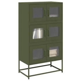 Aparador de acero verde oliva 68x39x123 cm von , Sideboards - Ref: Foro24-853354, Preis: 136,45 €, Rabatt: %