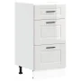 Mueble bajo de cocina Porto alto brillo blanco by , Kitchen cabinets - Ref: Foro24-854222, Price: 96,96 €, Discount: %