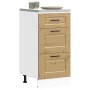 Mueble bajo de cocina porto roble artesano madera reconstituida von , Küchenschränke - Ref: Foro24-854229, Preis: 88,32 €, Ra...