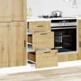 Mueble bajo de cocina porto roble artesano madera reconstituida von , Küchenschränke - Ref: Foro24-854229, Preis: 88,32 €, Ra...