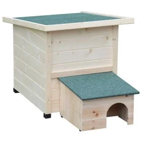 @Pet Casa para erizos XL madera blanca 53x65x52cm by , Cages for birds and animals - Ref: Foro24-447626, Price: 133,15 €, Dis...