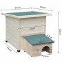 @Pet Casa para erizos XL madera blanca 53x65x52cm de , Jaulas para pájaros y animales - Ref: Foro24-447626, Precio: 133,12 €,...