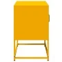 Mueble para TV de acero amarillo mostaza 68x39x60,5 cm de , Muebles TV - Ref: Foro24-853389, Precio: 68,64 €, Descuento: %