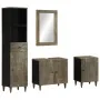 Conjunto de muebles de baño 4 piezas madera maciza de mango by , Bathroom furniture - Ref: Foro24-3310020, Price: 378,08 €, D...