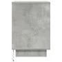 Mesilla de noche con luces LED gris hormigón 38x34x50 cm by , Nightstands - Ref: Foro24-861289, Price: 57,54 €, Discount: %