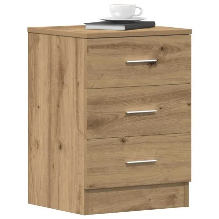 Mesitas de noche 2 uds madera roble artisan 38x35x55 cm de , Mesitas de noche - Ref: Foro24-861127, Precio: 102,29 €, Descuen...