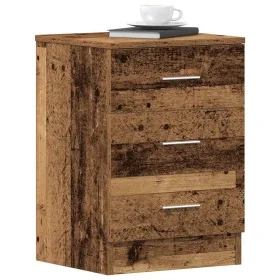 Mesitas noche 2uds madera contrachapada madera vieja 38x35x55cm by , Nightstands - Ref: Foro24-861125, Price: 111,08 €, Disco...
