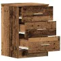 Mesitas noche 2uds madera contrachapada madera vieja 38x35x55cm de , Mesitas de noche - Ref: Foro24-861125, Precio: 111,05 €,...