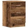 Mesitas noche 2uds madera contrachapada madera vieja 38x35x55cm de , Mesitas de noche - Ref: Foro24-861125, Precio: 111,05 €,...