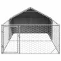 Caseta perros exterior con corral 5x2x1,5 m acero galvanizado von , Hundehütten - Ref: Foro24-3329236, Preis: 191,05 €, Rabat...